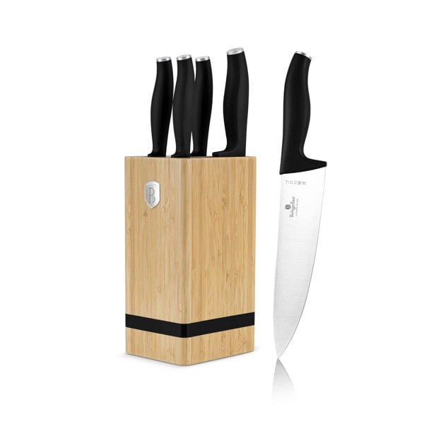 Berlinger Haus BH2971 6-Piece Knife Set with Bamboo Stand