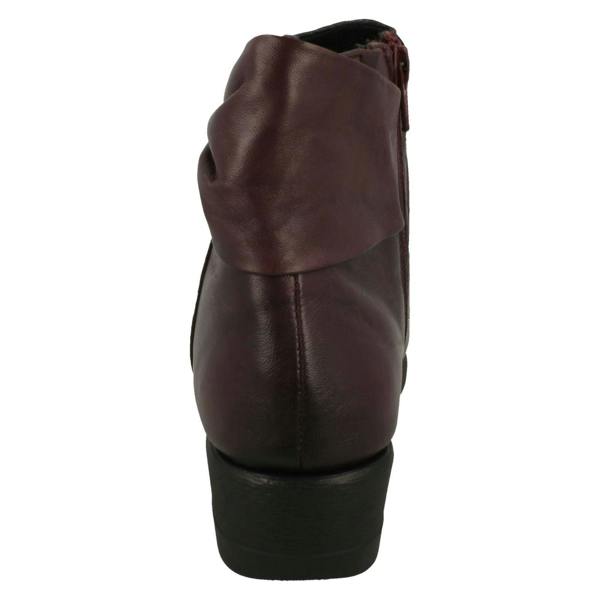 Padders Ladies Padders Bow Detailed Ankle Boots Cedar