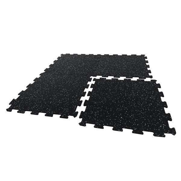 Nicoman Interlocking Rubber Topped Anti Vibration Foam Mats - 62cm x 62cm - 14mm Thick