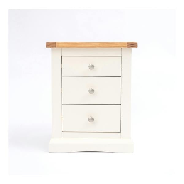 Castelli 3 Drawer Bedside Table