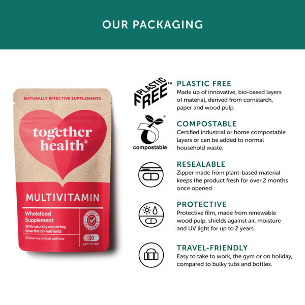 Together Health General Wholefood Multivitamin 30 Caps