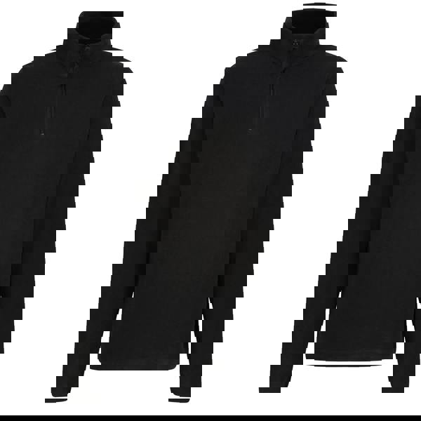 Regatta Mens 170 Series Anti-pill Zip Neck Micro Fleece - Black