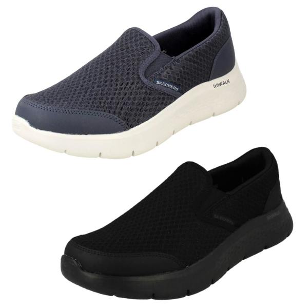 Skechers Mens Skechers Machine Washable Casual Slip On Trainer Go Walk Flex Request