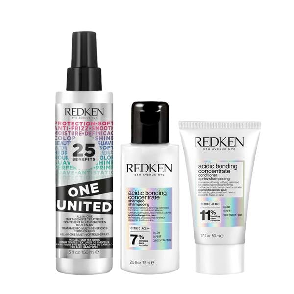Redken One United Treatment, Shampoo, Conditioner