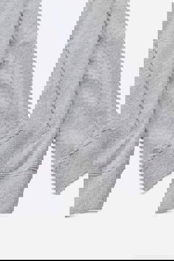 ENORSIA Raglan Sleeve Chest Print Hoodie