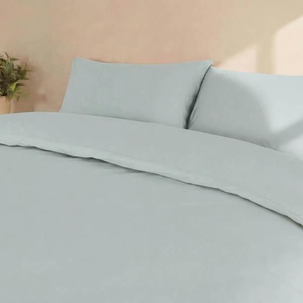 Martex Everyday Luxury Cotton Duvet Cover Set - Morning Mist