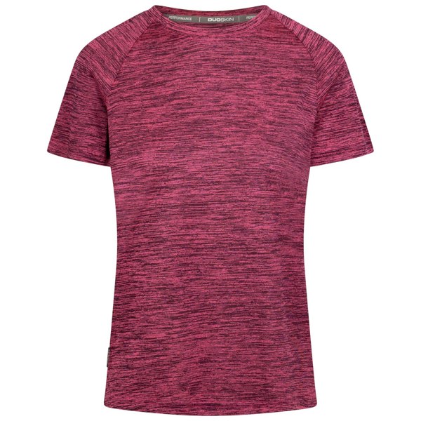 Trespass Womens Selinne Duo Skin Active Top - Cassis Marl