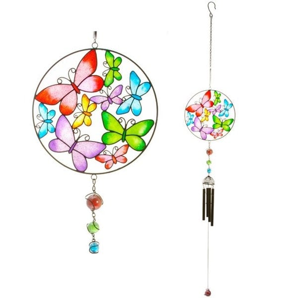 Serano Circle Butterfly Windchime