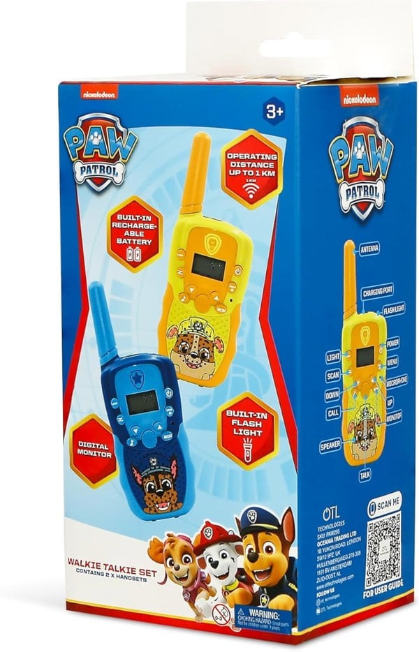 OTL | Paw Patrol Walkie Talkie Set
