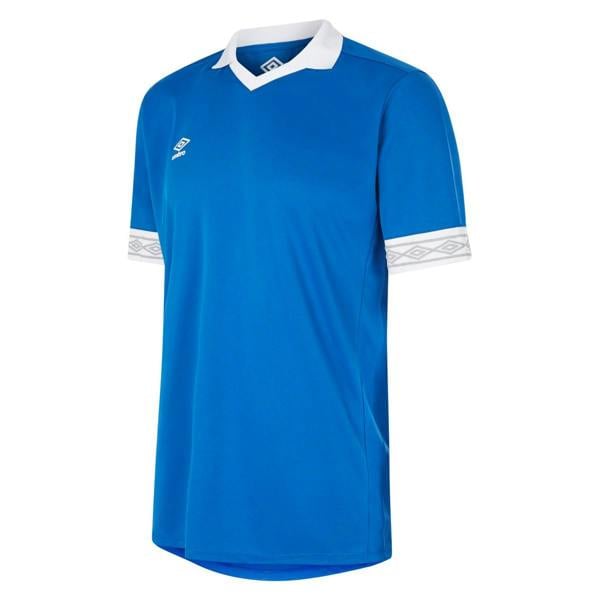 Umbro Childrens/Kids Tempest Short-Sleeved Jersey - Royal Blue/White - 