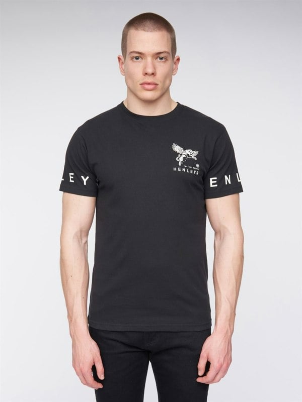 Henleys Henflare T-Shirt Black