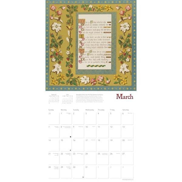Songs of Shakespeare Calendar 2027, Wall Calendars, Month To View, Lifestyle, Gift