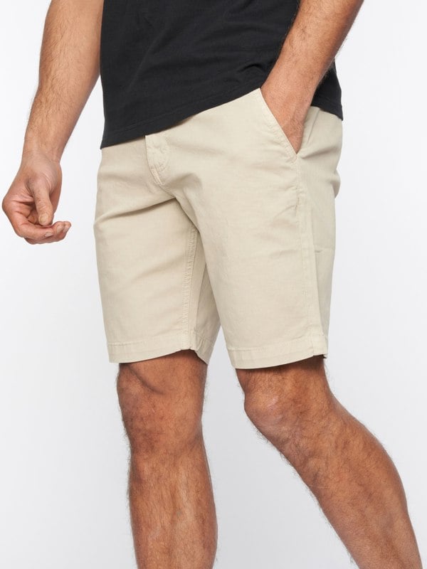 Duck and Cover Moreshore Chino Shorts Stone