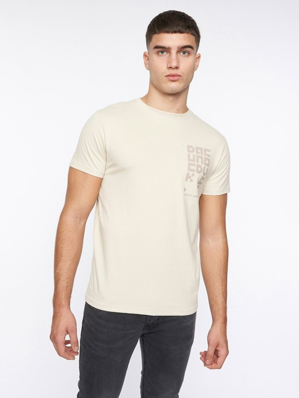 Duck and Cover Bardent T-Shirt - Ecru