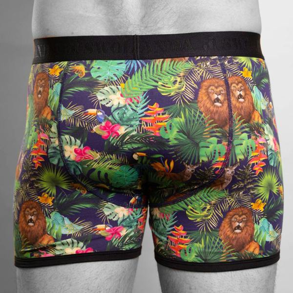 SWOLE PANDA Bamboo Boxers - Jungle