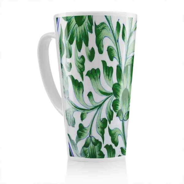 Benjamin Tate Design Painted Pottery Pattern Latte Mug