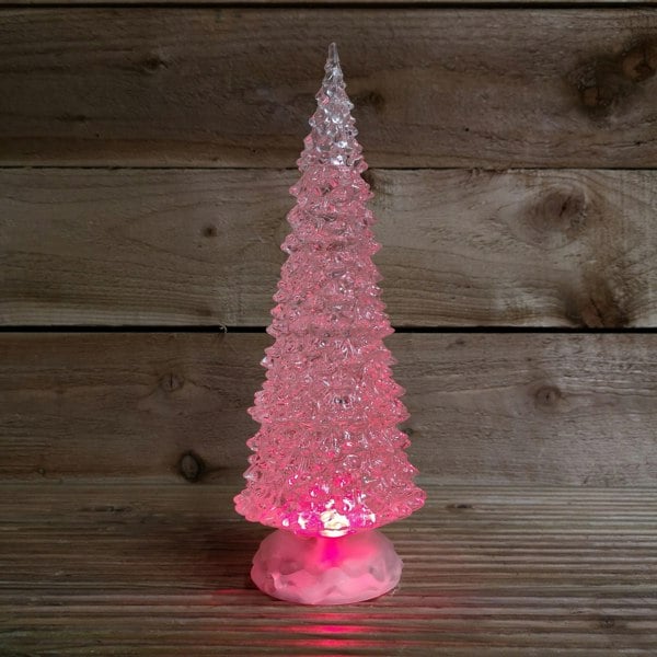 Samuel Alexander 30cm Dual Power Water Spinner Christmas Tree with Timer & Colour Changing LED's