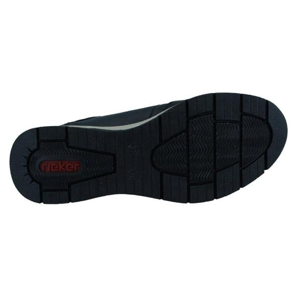 Rieker Ladies Rieker Casual Wedge Trainers With Side Zip N9301