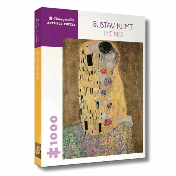 Klimt, Gustav The Kiss Jigsaw, Jigsaws & Puzzles, Art, Gift