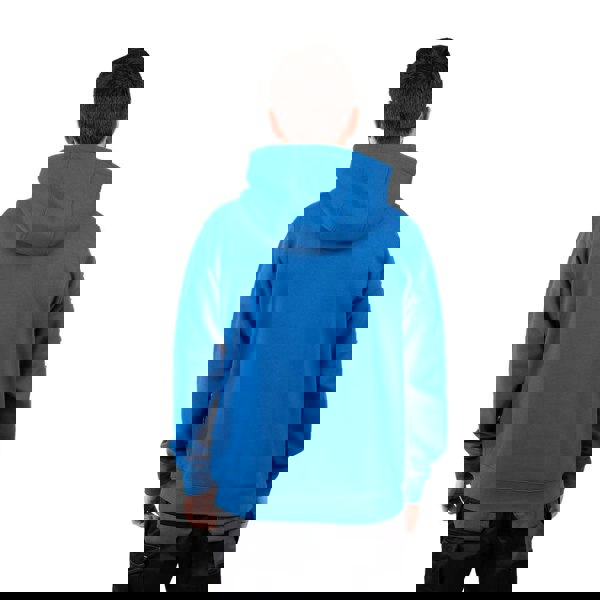 Caterpillar Trademark Banner Cotton Men's Blue Hoodie