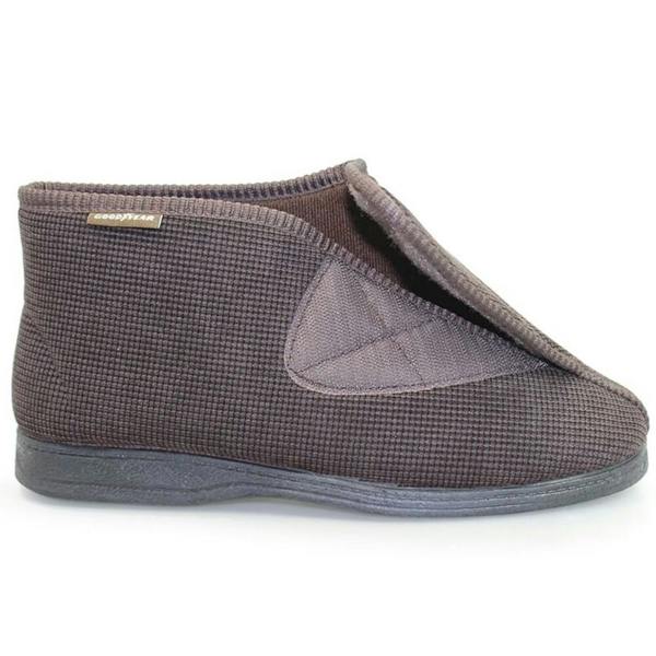 Goodyear Mens Drake Slippers - Brown - 