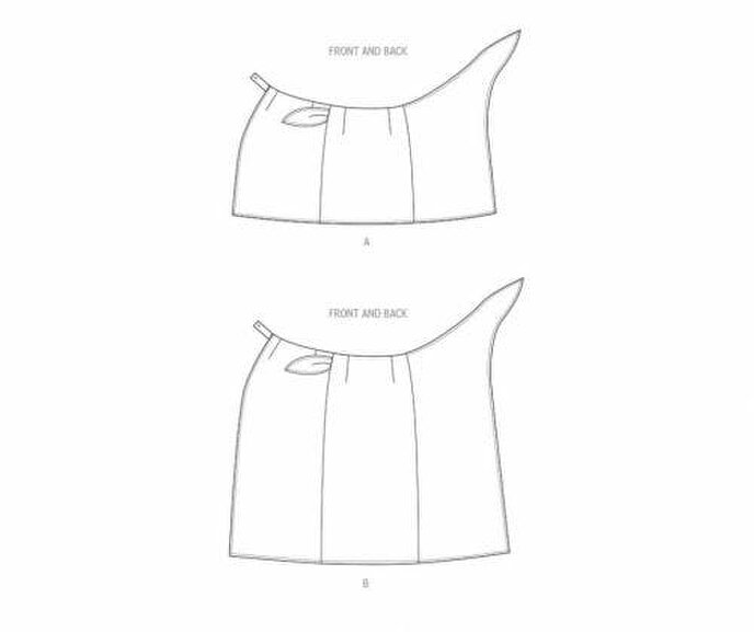 Butterick Sewing Pattern 6934, Skirts for Women, A (XS-S-M-L-XL-XXL) - Easy