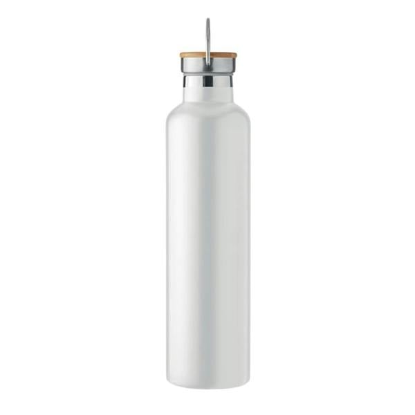 MidOcean Helsinki Large Double Wall 1L Flask - White - 