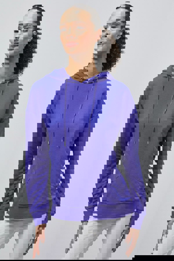 ENORSIA Slanty Patch Pocket Hoodie