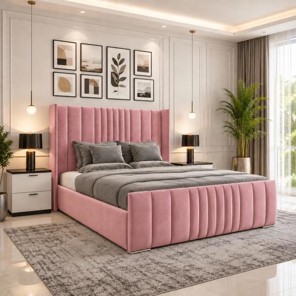 Paradise Beds Oxford Winged Divan Ottoman Bed