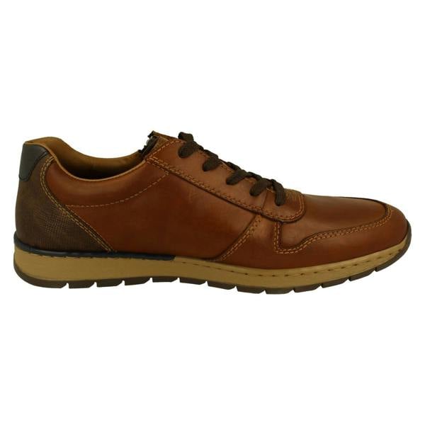 Rieker Mens Rieker Casual Lace And Zip Fastening Shoes Great For Everyday Wear B2112