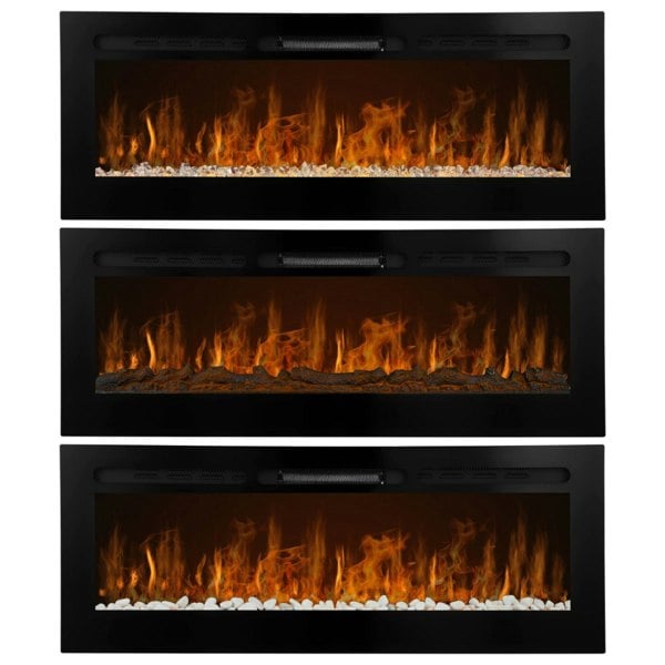 Monstershop Electric Inset Fireplace 50”