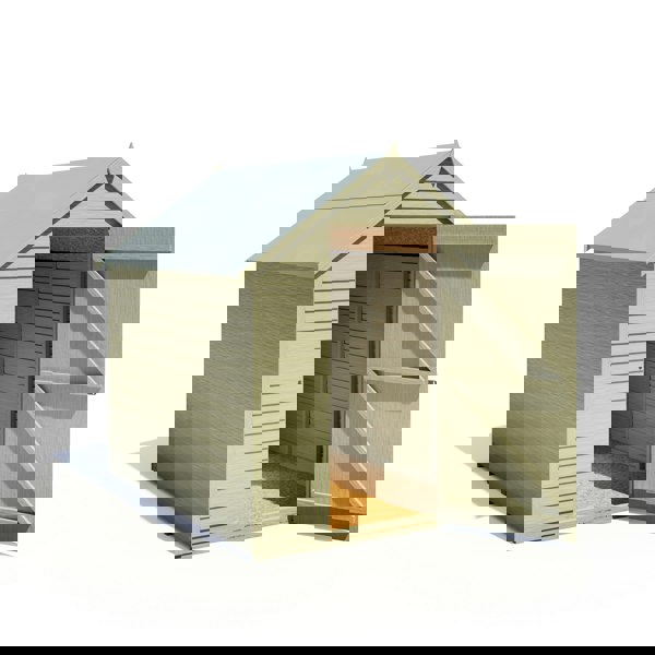 Shire Overlap 7x5   Economy Pressure Treated Storage Shed - Best Shed