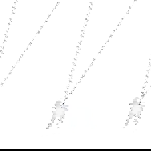 Dogue De Bordeaux Silhouette Silver Necklace - Personalised - MYLEE London