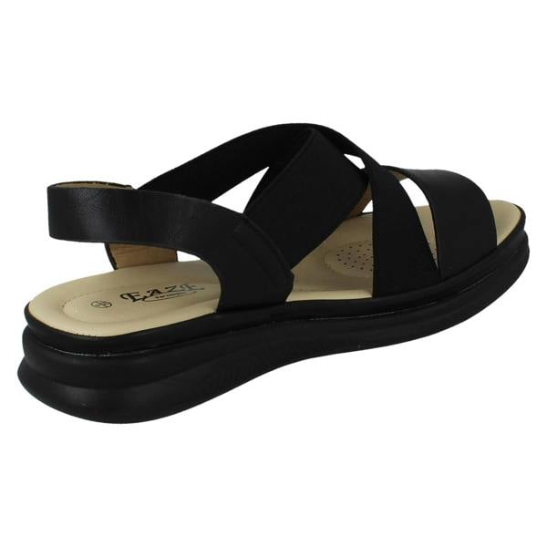 Eaze Ladies Eaze Slip On Elasticated Summer Sandals F12107
