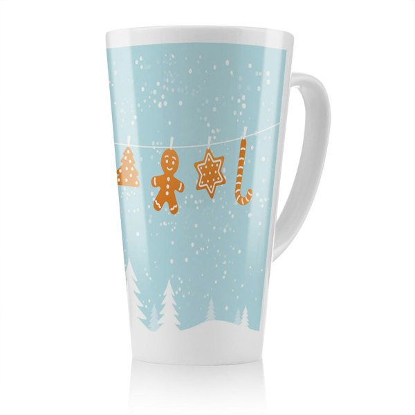 Benjamin Tate Design Hanging Ginger Breads Dining Latte Mug