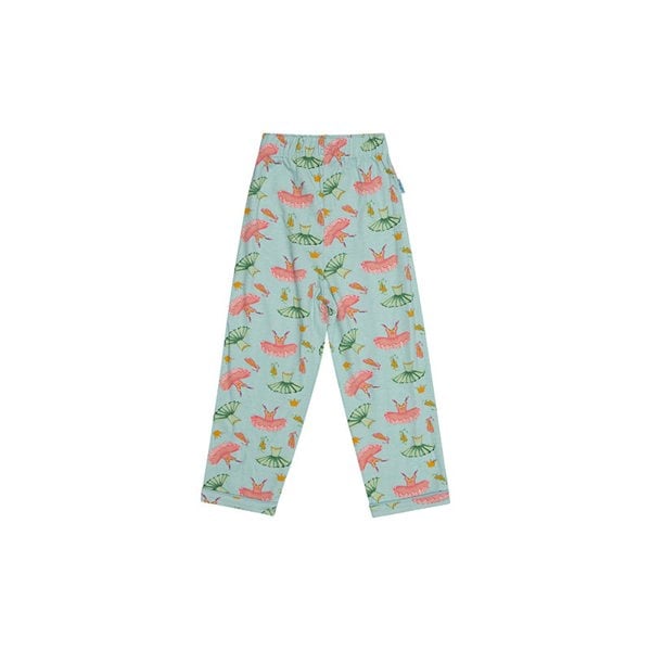 Luca and Rosa Girls button up pyjamas - ballet print