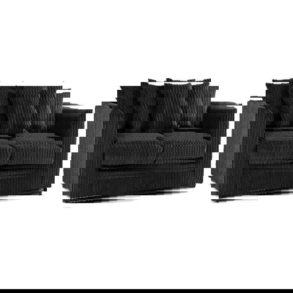 Furnishings For Less Luxor Full Jumbo Cord 3 Seater - Scatter Back