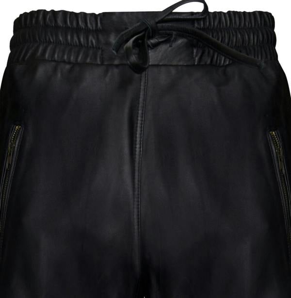 Infinity Leather Mens  Leather Jogging Bottoms-Boston