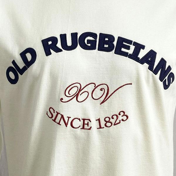 Ellis Rugby Old Rugbeians 1871 T-Shirt Ecru