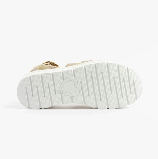 Heavenly Feet SAFFRON Womens Sandals Gold