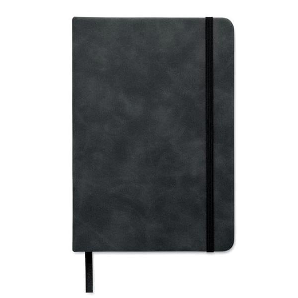MidOcean Tine Smokey PU A5 Notebook - Black - 