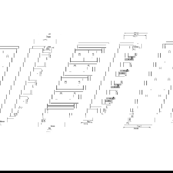 Furniture To Go Madrid Chest 3+2 Drawers in Jackson Hickory Oak