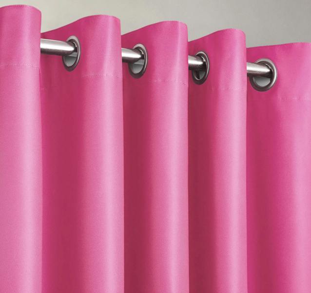 Velosso Stylish Blackout Ring Top Thermal Curtains, Energy Saving, Light Blocking and Soft Texture, Perfect - 163cm x 183cm