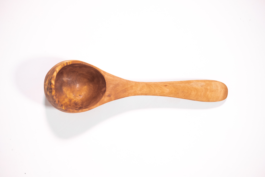 Verano Spanish Ceramics Olive Wood - Handcrafted Ladle