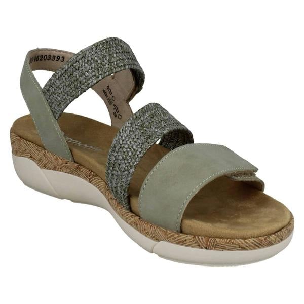 Remonte Ladies Remonte Strappy Elastiated Sandals R6861