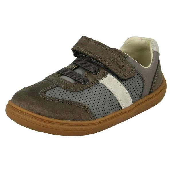 Clarks Boys Clarks Elasticated Lace Detailed Shoes Flash Step T