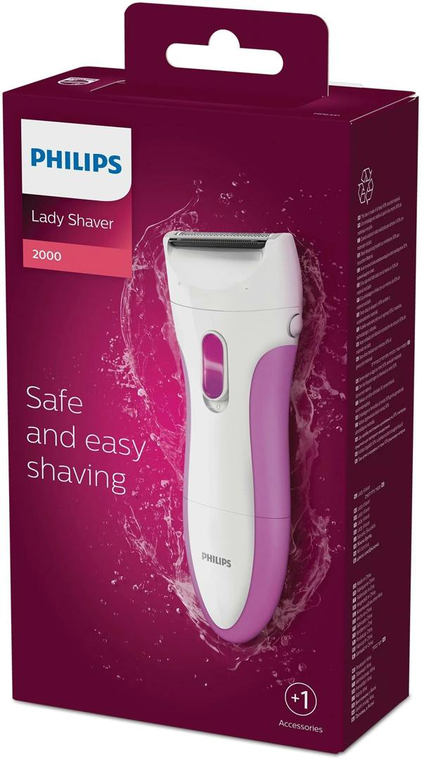 Philips HP6341 SatinShave Essential Wet and Dry Electric Shaver - Free Gift RRP £5