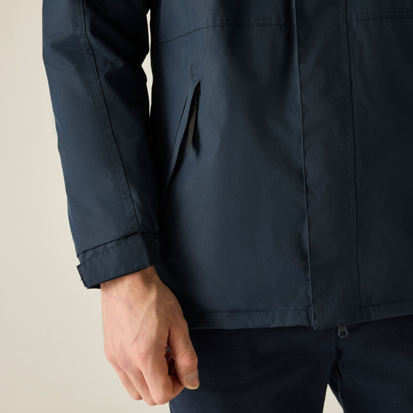 Regatta Mens Dover Waterproof Windproof Jacket - Navy/Navy