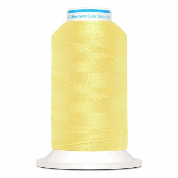 Gutermann Super Brite Polyester 40 Embroidery Thread 1000m Polyester Thread Suitable For Embroidery