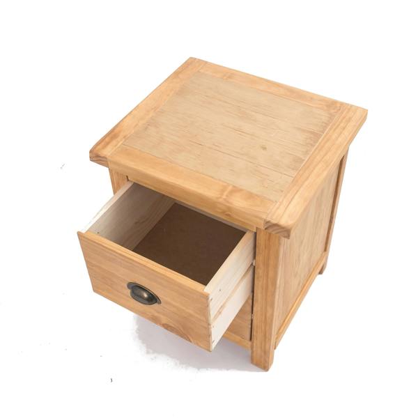 Cabinet Bits Lugo 2 Drawer Bedside Table